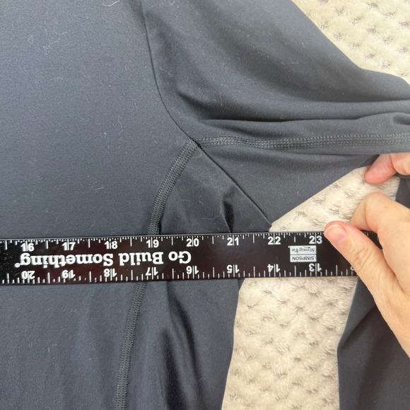 Obermeyer Aspen Colorado Women's Black Quarter Zip Long Sleeve Pullover Top XL - Picture 3 of 7